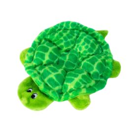 Zippypaws Plush Squeakie Crawlers Slowpoke Turtle Green Medium