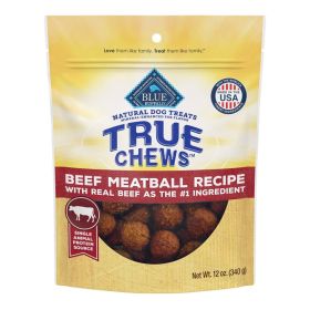 Blue Buffalo True Chews 12oz. Meatball Beef