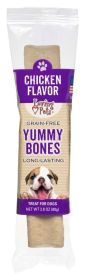 Loving Pets Yummy Bone Flavor Filled Dog Treat Chicken,