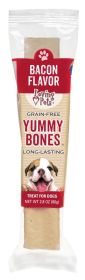 Loving Pets Yummy Bone Flavor Filled Dog Treat Bacon,