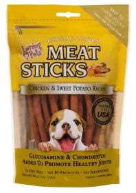 Loving Pets Meat Sticks Dog Treats Chicken  Sweet Potato,