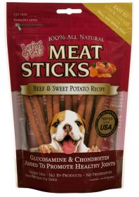 Loving Pets Meat Sticks Dog Treats Beef  Sweet Potato,