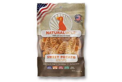 Loving Pets Natural Value Krisps Dog Treats Sweet Potato,