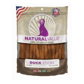 Loving Pets Natural Value Sticks Dog Treats Duck,