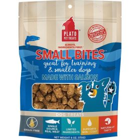 Plato Dog Strips Small Bites Grain Free Salmon