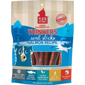 Plato Dog Thinkers Stick Salmon