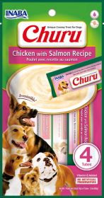 Inaba Dog Churu Tubes Chicken Salmon