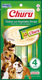 Inaba Dog Churu Tubes Chicken Vegetables