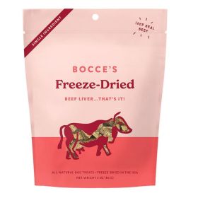 Bocce's Bakery Dog Freeze Dried Beef Liver Treats