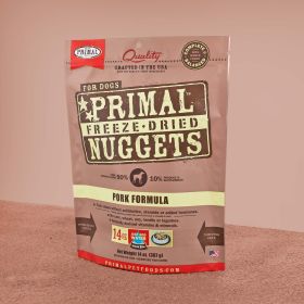 Primal Dog Freeze Dried Nuggets Pork 5.5oz.