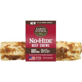 Earth Animal Dog No  Hide Beef 7 Inches (Sold As Case Of 24 Per Unit)