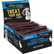 Etta Says! Premium Crunchy Rabbit Dog Treat Rabbit