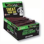 Etta Says! Premium Crunchy   4.5 Inch Deer Pos   Sold As Display Box Only   Note Individual Units Not Upc Labeled
