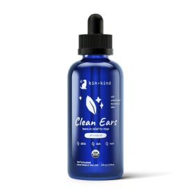 Kin Kid Clean ears 4oz. Organic Dog