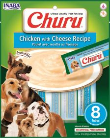 Inaba Dog Churu Chicken Cheese 5.6oz. (6 Count)