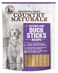 Grandma Mae's Country Naturals Grain Free Duck Sticks Dog Treats