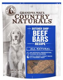 Grandma Mae's Country Naturals Grain Free Beef Sticks Dog Treats