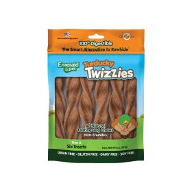 Emerald Pet Turducky Twizzies Dog Treat Turducky