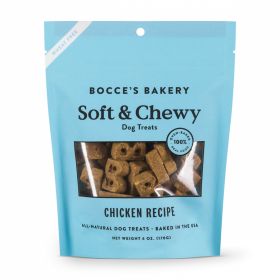 Bocces Bakery Dog Soft And Chewy Chicken 6oz