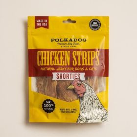 Polkadog Chicken Strips Jerky Shorties Dog And Cat Treats