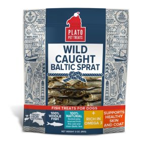 Plato Dog Treats Wild Caught Baltic Sprat