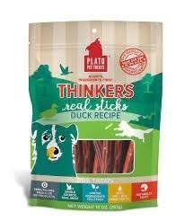 Plato Dog Treats Thinkers Duck Sticks