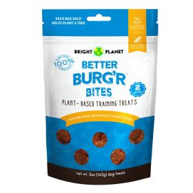 Bright Planet Pet Better Burg'r Bites Dog Treat