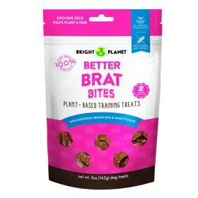 Bright Planet Pet Better Brat Bites Dog Treat