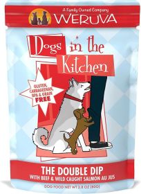 Dogs In The Kitchen Dog The Double Dip With Beef & Wild