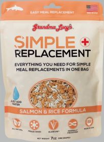 Grandma Lucys Dog Freeze Dried Simple Replacement Salmon