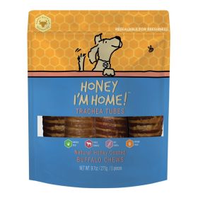 Honey I'm Home Dog Buffalo Trachea 5 Pack