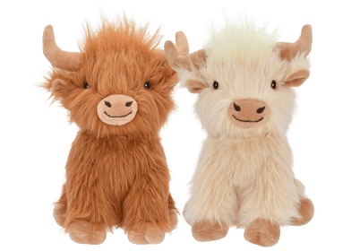 Multipet Highland Cow 14 inch (Colors Vary)