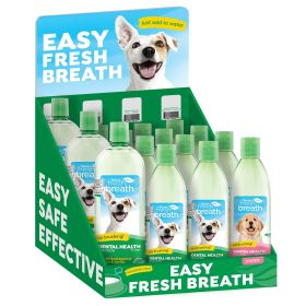 TropiClean Fresh Breath Dental Health Solution Counter Display