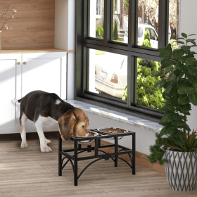 Dog Food Feeder Bowl