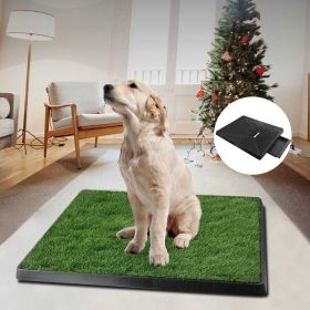Dog Potty Training Artificial Grass Pad Pet Cat Toilet Trainer Mat Puppy Loo Tray Turf For Small Medium Dogs Indoor Outdoor Use