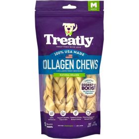 Treatly USA Collagen Braids Natural 6in.