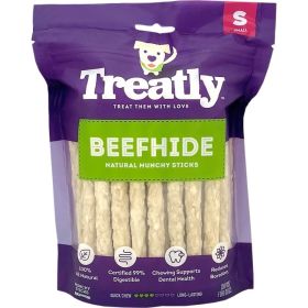 Treatly Beefhide Munchy Rolls Natural Small