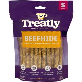 Treatly Beefhide Munchy Sticks Chicken Small