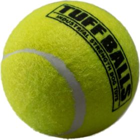 Petsport USA Tuff Ball Dog toy Yellow 12ea/Bulk, 2.5 in