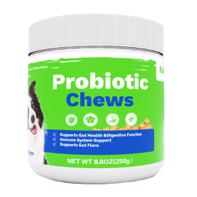 Probiotics Chews For Pets Customized Shape For Digestive Health Pets Supplement Healthy Gut For Dogs