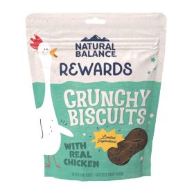 Natural Balance Pet Foods Rewards Crunchy Biscuits Small Breed Dog Treats Chicken & Sweet Potato