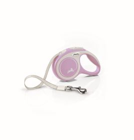 Flexi Comfort Retractable Tape Dog Leash Pink 10 Ft, Extra