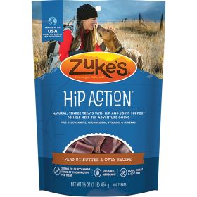 Zukes Dog Hip Action Peanut Butter (Option: 1Lb)