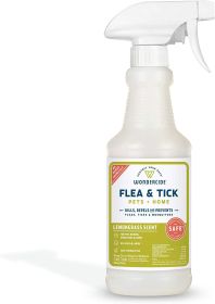 Wondercide Flea Tick And Mosquito Control Spray 16 oz. (Option: Lemongrass)