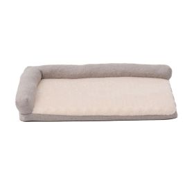 Territory Dog & Cat Khaki Lounger Bed (Option: 30" x 20")