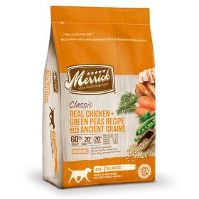 Merrick Classic Real Chicken And Green Peas Recipe With Ancient Grains (Option: 12Lb)