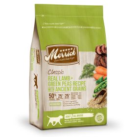 Merrick Classic Real Lamb And Green Peas Recipe With Ancient Grains (Option: 12 Lbs)