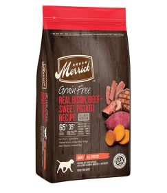 Merrick Dog Grain Free Bison Beef And Sweet Potato (Option: 22Lb)