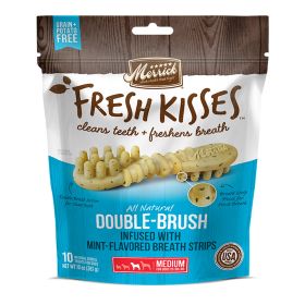 Merrick Fresh Kisses Mint Breath Strips For Medium Dogs (30 (Option: 70 Lbs) 12oz.)