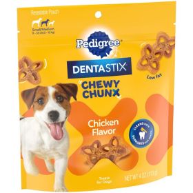 Pedigree Dentastix Chewy Chunx Dog Treat Chicken (Option: 1ea/4 oz, SM/MD)